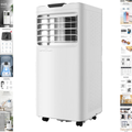 Optiklim Premium Mobile Inverter Klimaanlage – 4-in-1: Kühlen, Heizen, Entfeuchten & Ventilieren