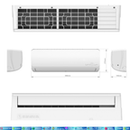 Optiklim Premium Inverter Klimaanlage-3,2 kW Komplettset