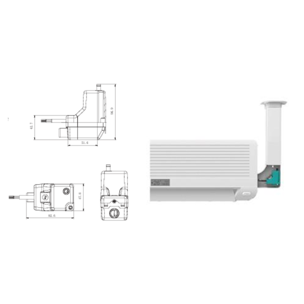 Optiklim Premium Kondensatpumpe Tranquil-C